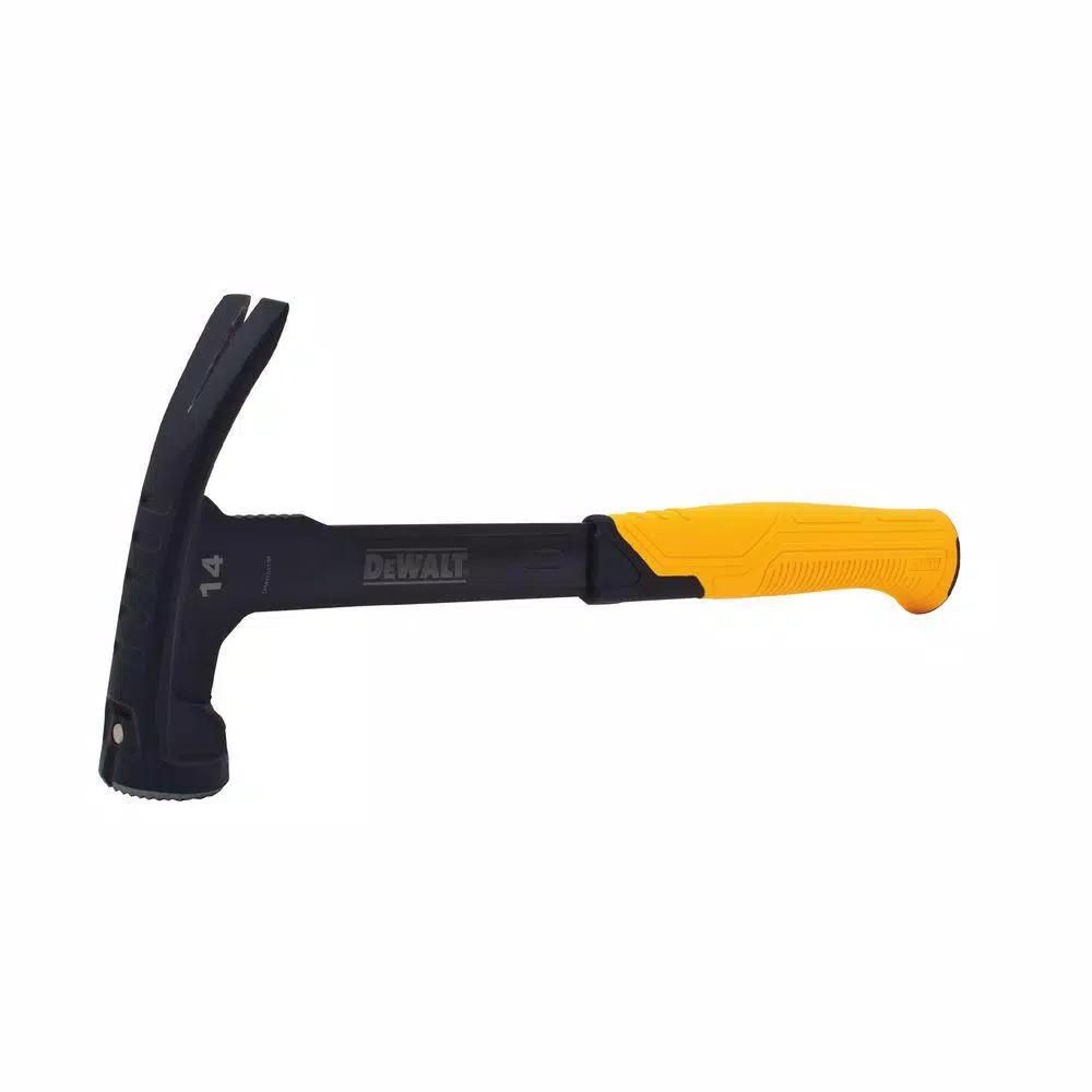 DEWALT 14 oz. Steel MIG Weld Hammer with Rip Claw and Magnetic Nail Starter