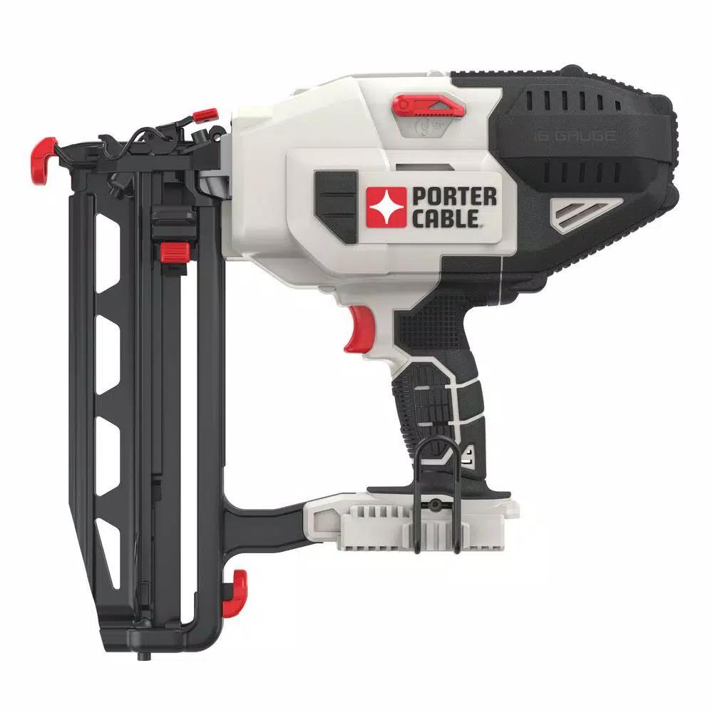 Porter-Cable 20V MAX 16-Gauge Cordless Straight Finish Nailer, Brushless (Tool-Only)