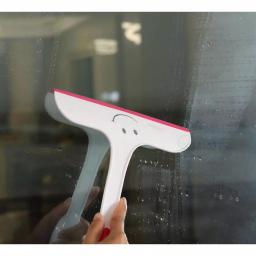 Basicwise Set of 3 Silicone Squeegees for Windows, Showers, and Mirrors thumbnail 4