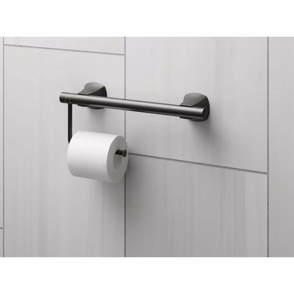 KOHLER Toilet Paper Holder Accessory in Oil-Rubbed Bronze for Carmichael, Arsdale, and Rubicon Grab Bars