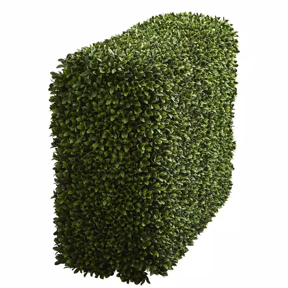 Nearly Natural 41 in. Artificial Boxwood Hedge - Indoor/Outdoor Dense Greenery Faux Plant