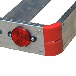 Max Load 48 in. x 21 in. Aluminum Compact Cargo Carrier for 2 in. Hitch Receiver, 500 lb. Capacity thumbnail 6