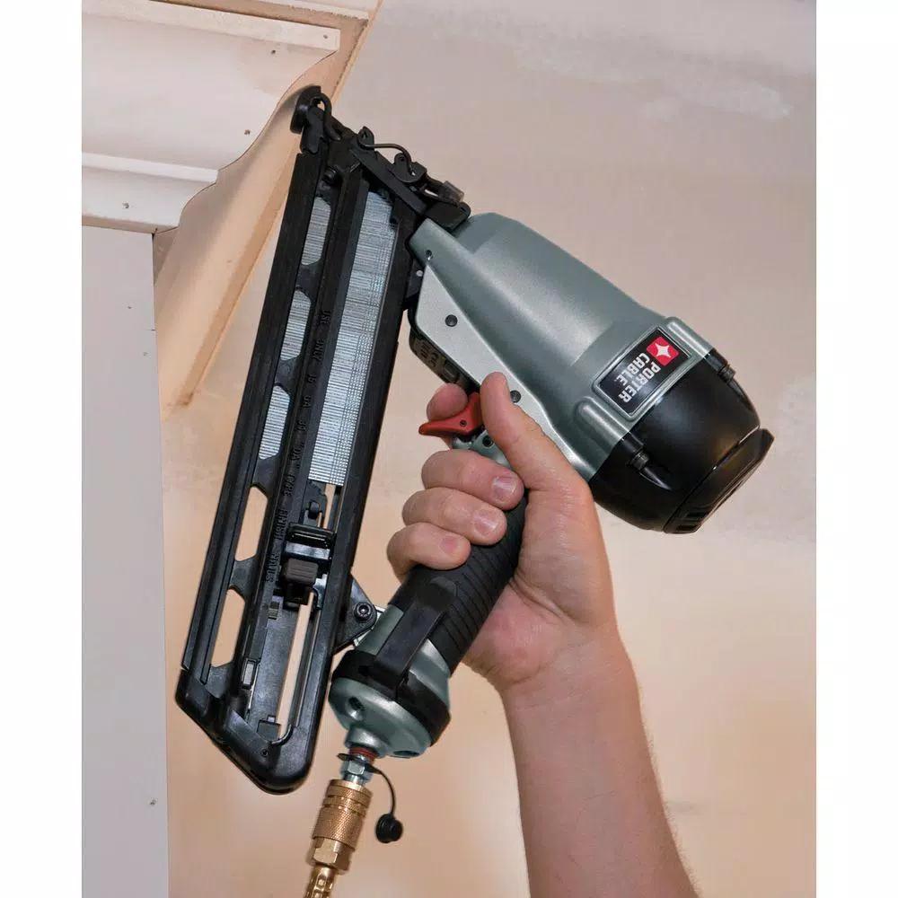 Porter-Cable 15-Gauge 2-1/2 in. Angled Finish Nailer Kit with Bonus 18-Gauge Brad Nailer Kit