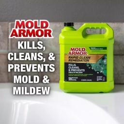 Mold Armor Rapid Clean Remediation Mold Remover & Disinfectant, 2.5 Gallon thumbnail 5