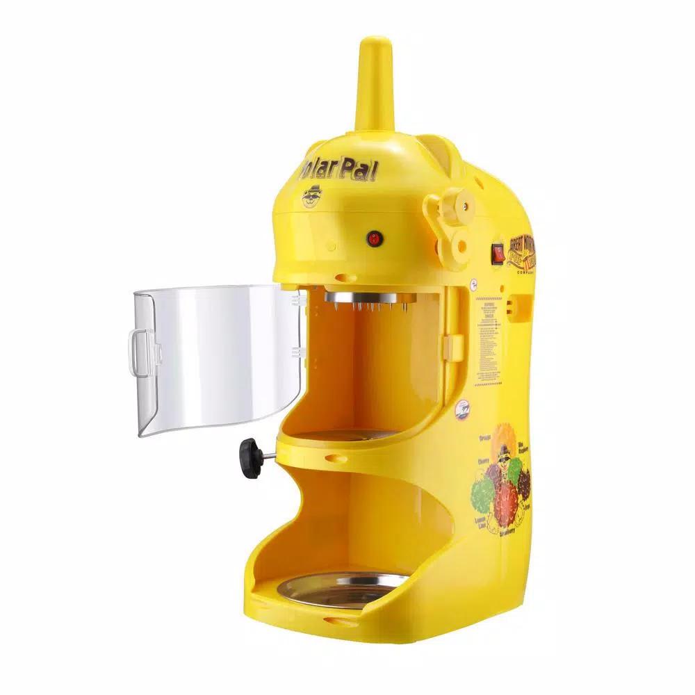 Great Northern Polar Pal 32 oz. Electric Ice Shaver and Snow Cone Machine, Yellow