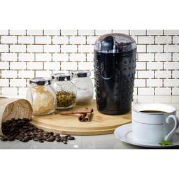 Ovente 150W Electric Coffee Grinder, Stainless Steel Blades, 2.5 oz Capacity, Black thumbnail 12