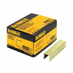 DEWALT 16-Gauge 1 in. x 1 in. Galvanized Wide Crown Staples, 2000 Count thumbnail 1