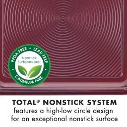 Circulon Nonstick Bakeware Cookie Pan, 10-Inch x 15-Inch, Merlot thumbnail 4