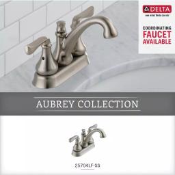 Delta Aubrey Brushed Nickel Towel Ring - Wall Mounted Hand Towel Holder thumbnail 4