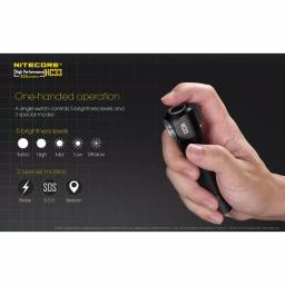 NITECORE HC33 1800 Lumen LED Headlamp Bundle with 2 Batteries and Dual USB Charger thumbnail 5