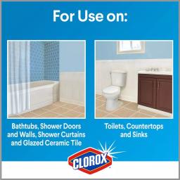 Clorox Plus Tilex Mold and Mildew Remover & Clorox Toilet Bowl Clinging Bleach Gel 2-Pack Bundle thumbnail 4