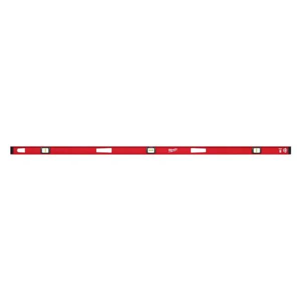 Milwaukee 78 in. Magnetic I-Beam Level, Aluminum Frame