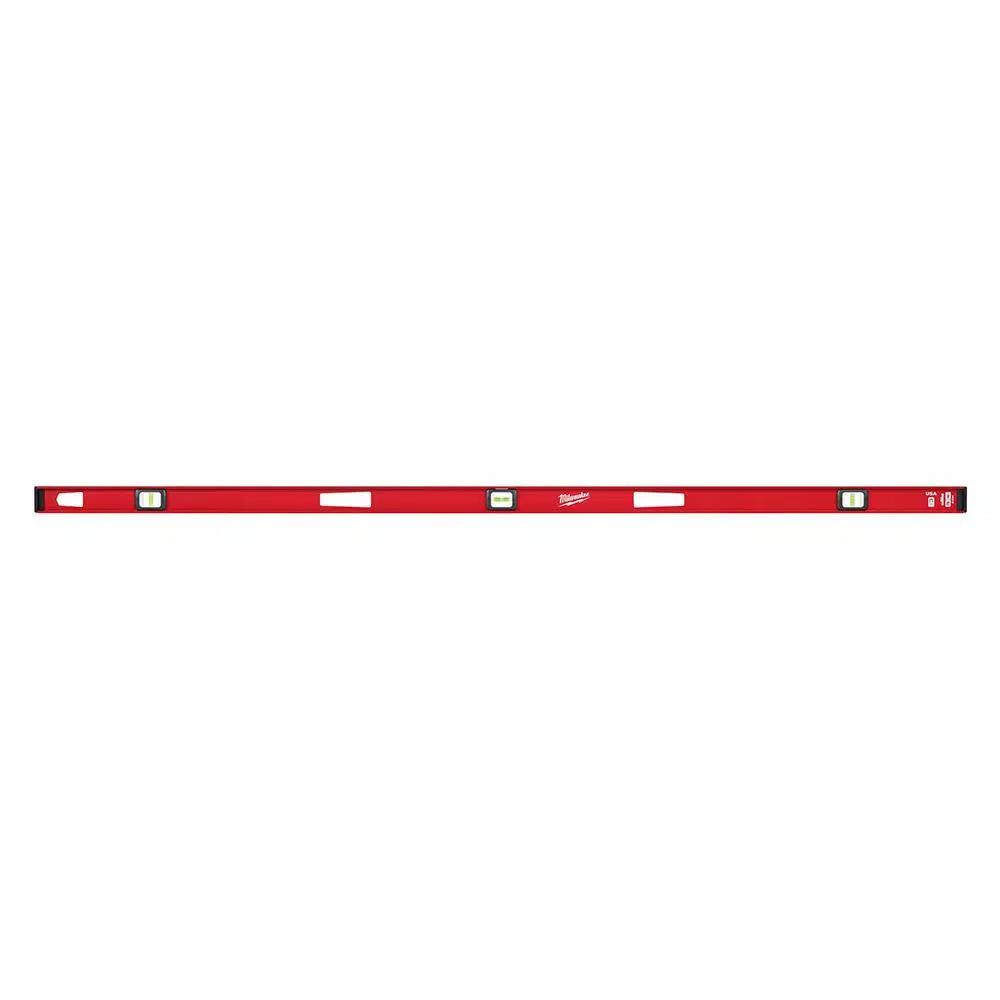 Milwaukee 78 in. Magnetic I-Beam Level, Aluminum Frame
