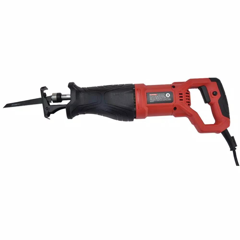 PowerSmart 7.5 Amp Corded Electric Reciprocating Saw with Keyless Blade Change