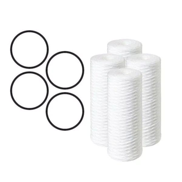Pelican Water Pelican 10 in. 5 Micron Sediment Replacement Filter (4-Pack)