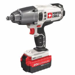 Porter-Cable 20V MAX Cordless 1/2 in. Hog Ring Impact Wrench with 4.0 Ah Lithium-Ion Battery thumbnail 1