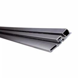 Global Door Controls 83 in. Heavy Duty Continuous Hinge, Limited Frame, Duranodic Finish thumbnail 3