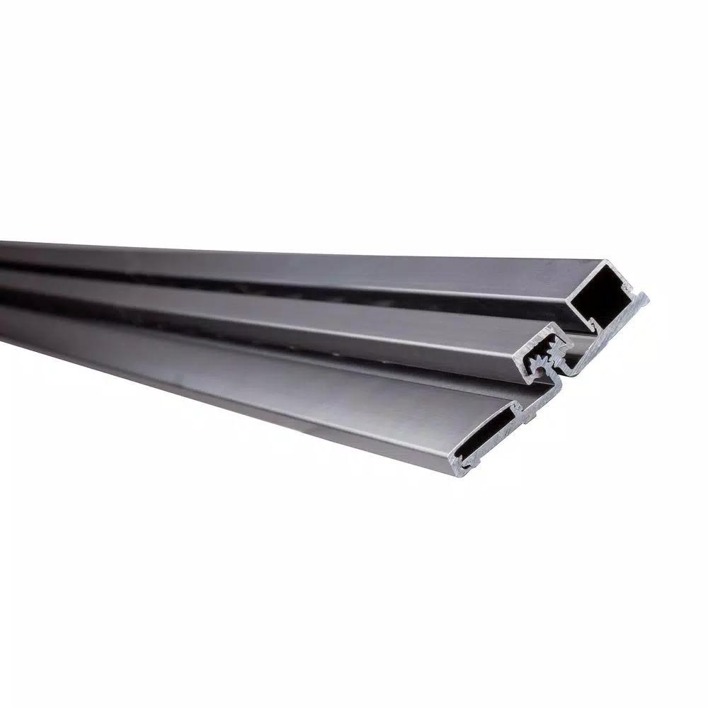 Global Door Controls 83 in. Heavy Duty Continuous Hinge, Limited Frame, Duranodic Finish