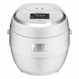 Cuckoo 10-Cup Micom Electric Rice Cooker and Warmer, 2.5 qt. Multi-Cooker with 16 Programs, White/Silver thumbnail 2