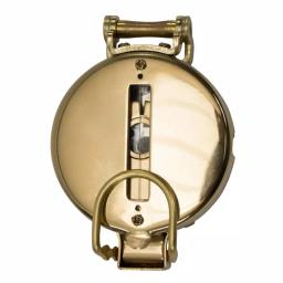 UST Heritage Lensatic Compass with Liquid Interior and Brass Case thumbnail 2