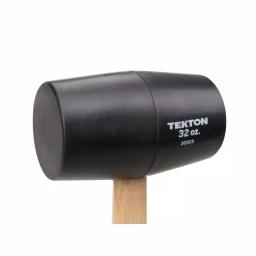 TEKTON 32 oz. Rubber Mallet with Wood Handle thumbnail 5