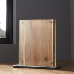 SCHMIDT BROS. Schmidt Brothers Midtown Acacia Wood Knife Block with Magnetic Storage thumbnail 4