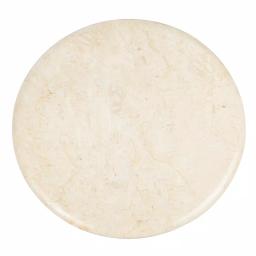 Creative Home 12 in. Natural Champagne Marble Round Cheese Board and Serving Tray thumbnail 1