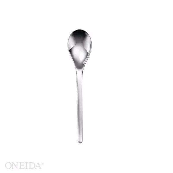 Oneida Apex 18/10 Stainless Steel Round Bowl Soup Spoons, Set of 12