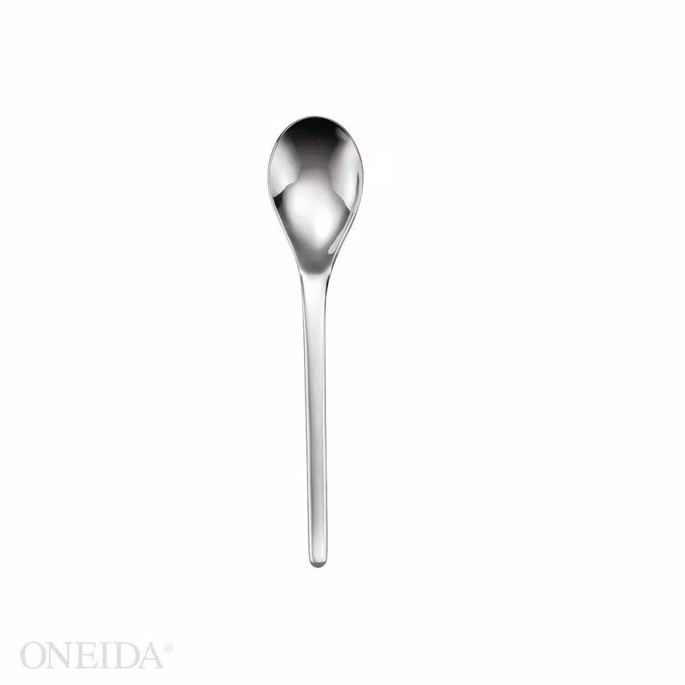 Oneida Apex 18/10 Stainless Steel Round Bowl Soup Spoons, Set of 12