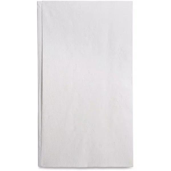 Genuine Joe White Embossed 2-Ply Dinner Napkins, 3000 Sheets
