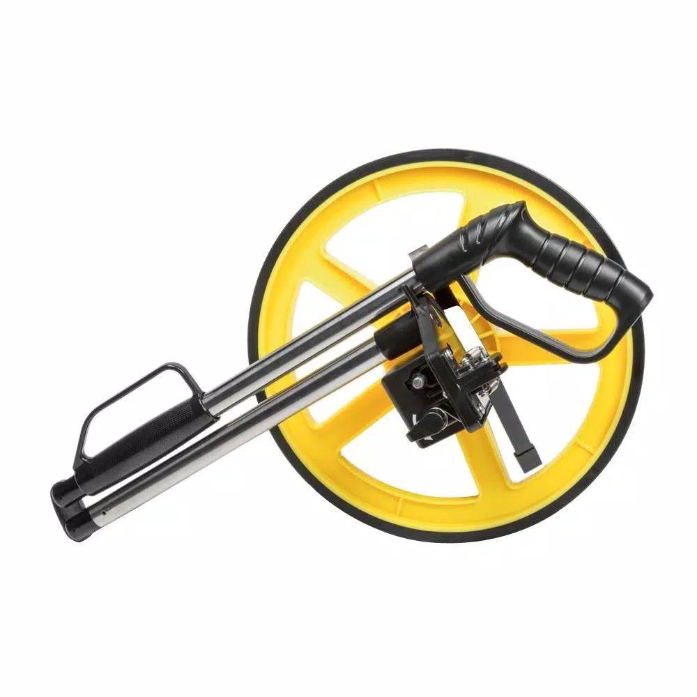 TR Industrial 1 ft. Stainless Steel Collapsible Measuring Wheel, Measures up to 9,999 ft.