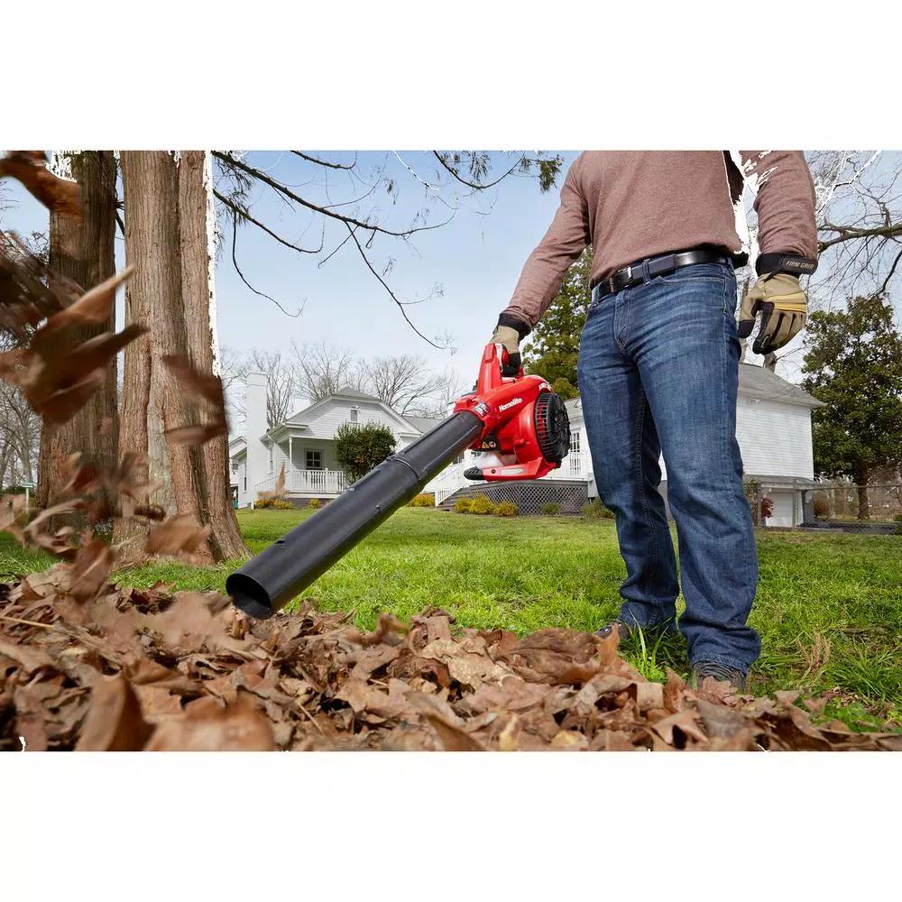 Homelite 26cc Gas Handheld Blower and Vacuum, 150 MPH, 400 CFM, Reconditioned
