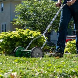 Scotts 14 in. 5-Blade Manual Walk Behind Push Reel Mower thumbnail 6