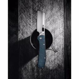 Gerber Flatiron Micarta 3 in. D2 Steel Cleaver Style Folding Knife thumbnail 5
