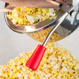Funtime Sideshow Popper 8 oz. Popcorn Machine and Cart, Traditional Style Theater Popcorn Maker thumbnail 3