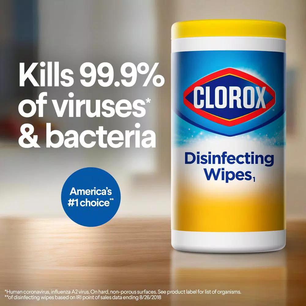 Clorox Formula 409 Stone & Steel, Clorox Disinfecting Wipes & Glad OdorShield Trash Bag Cleaning Bundle
