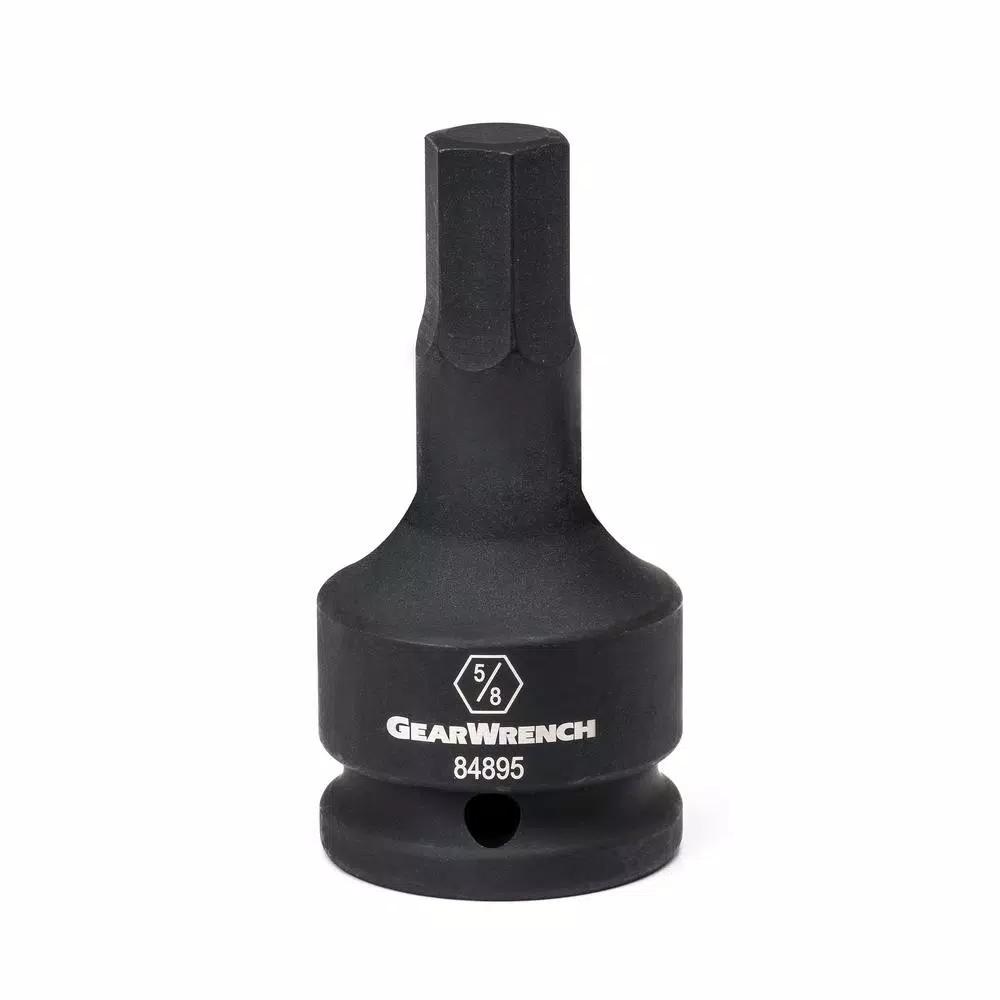 GearWrench 3/4 in. Drive Hex Bit Impact Socket, Deep SAE 6-Point