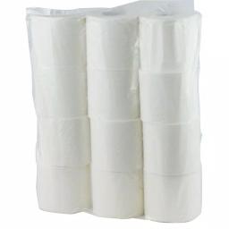 Southern Homewares Professional 2-Ply White Toilet Paper Bulk Pack - 12 Rolls, 450 Sheets Per Roll thumbnail 1