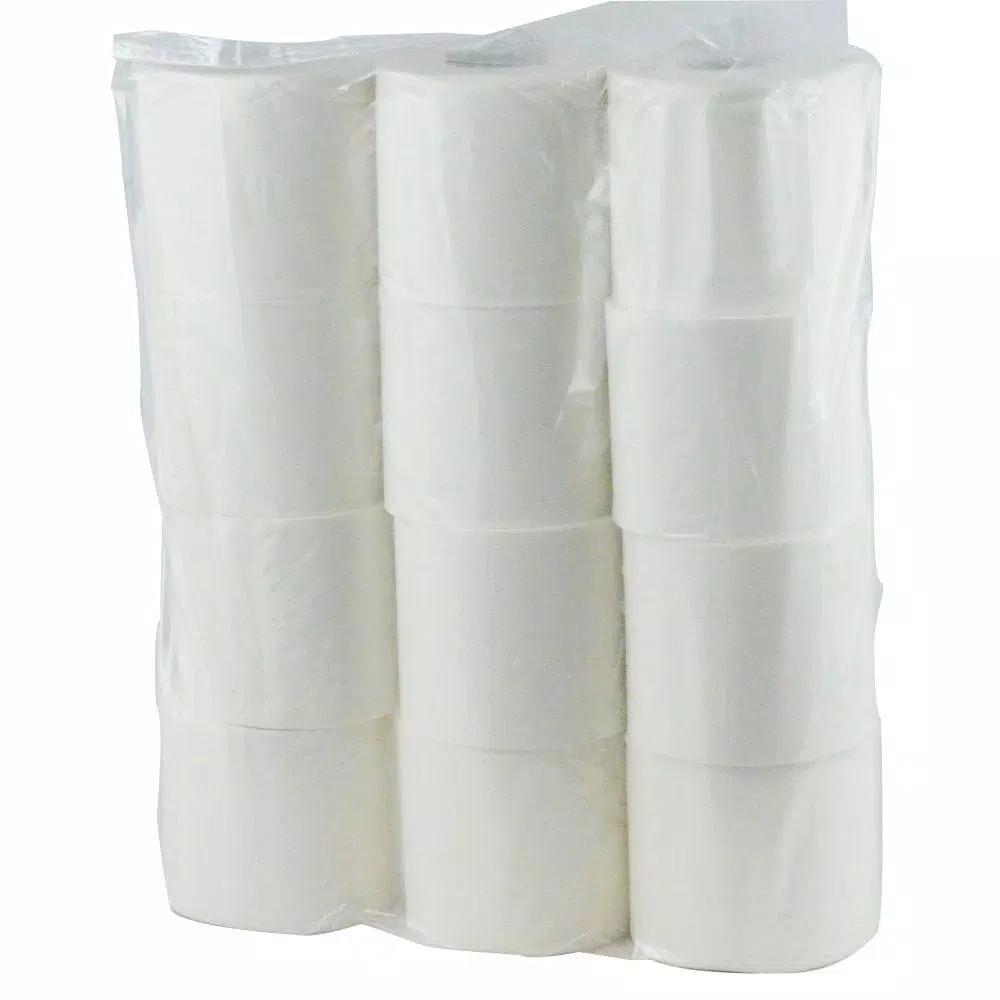 Southern Homewares Professional 2-Ply White Toilet Paper Bulk Pack - 12 Rolls, 450 Sheets Per Roll