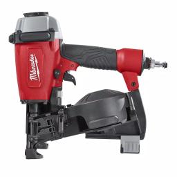 Milwaukee 1-3/4 in. 15 Degree Coil Roofing Nailer, Lightweight Magnesium Housing thumbnail 1