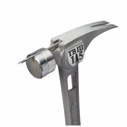 Stiletto TB3MC Ti-Bone 15 oz. Titanium Milled Face Hammer with 18 in. Curved Handle thumbnail 3