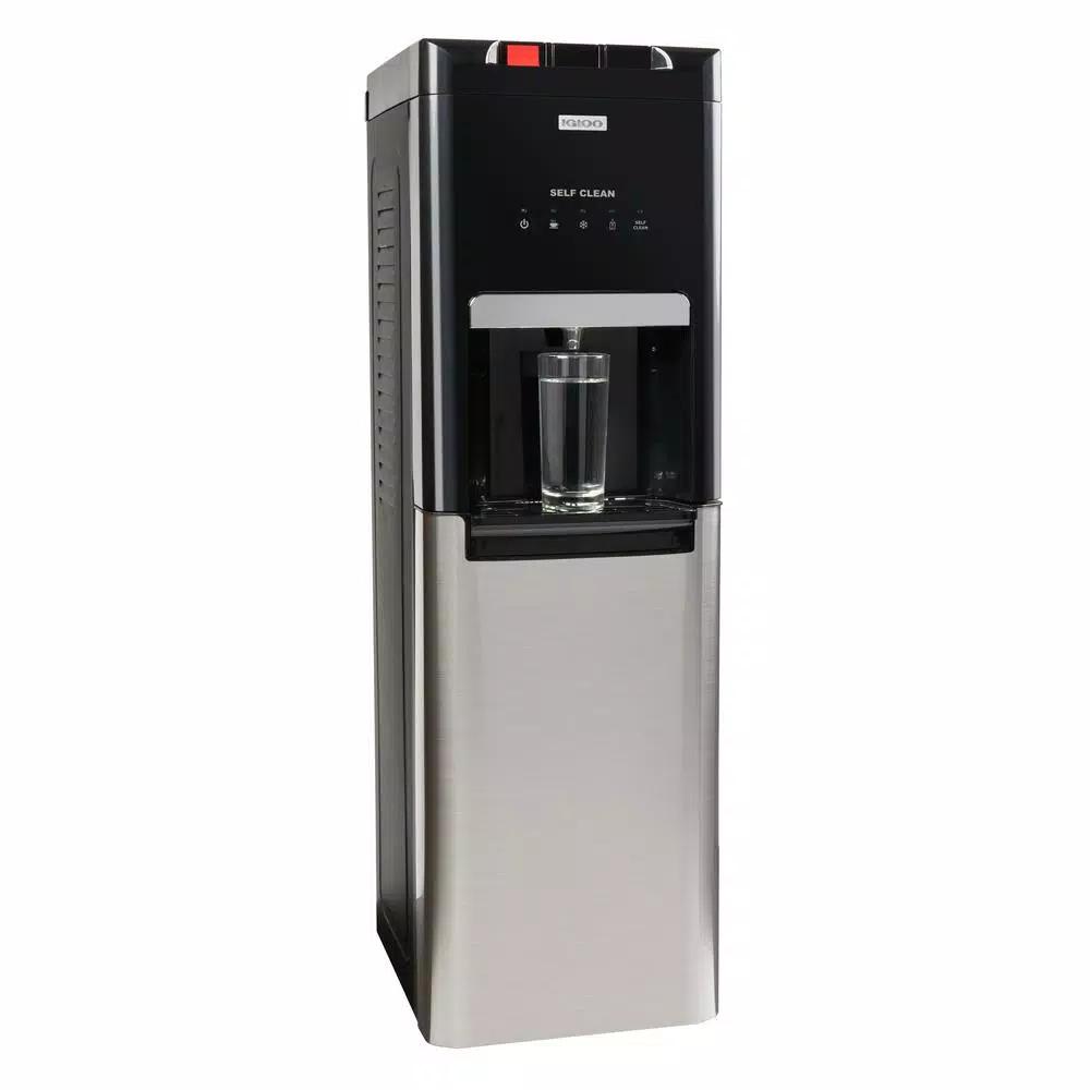 Igloo Bottom Loading Water Dispenser with Hot, Cold, and Room Temperature Functions - Black