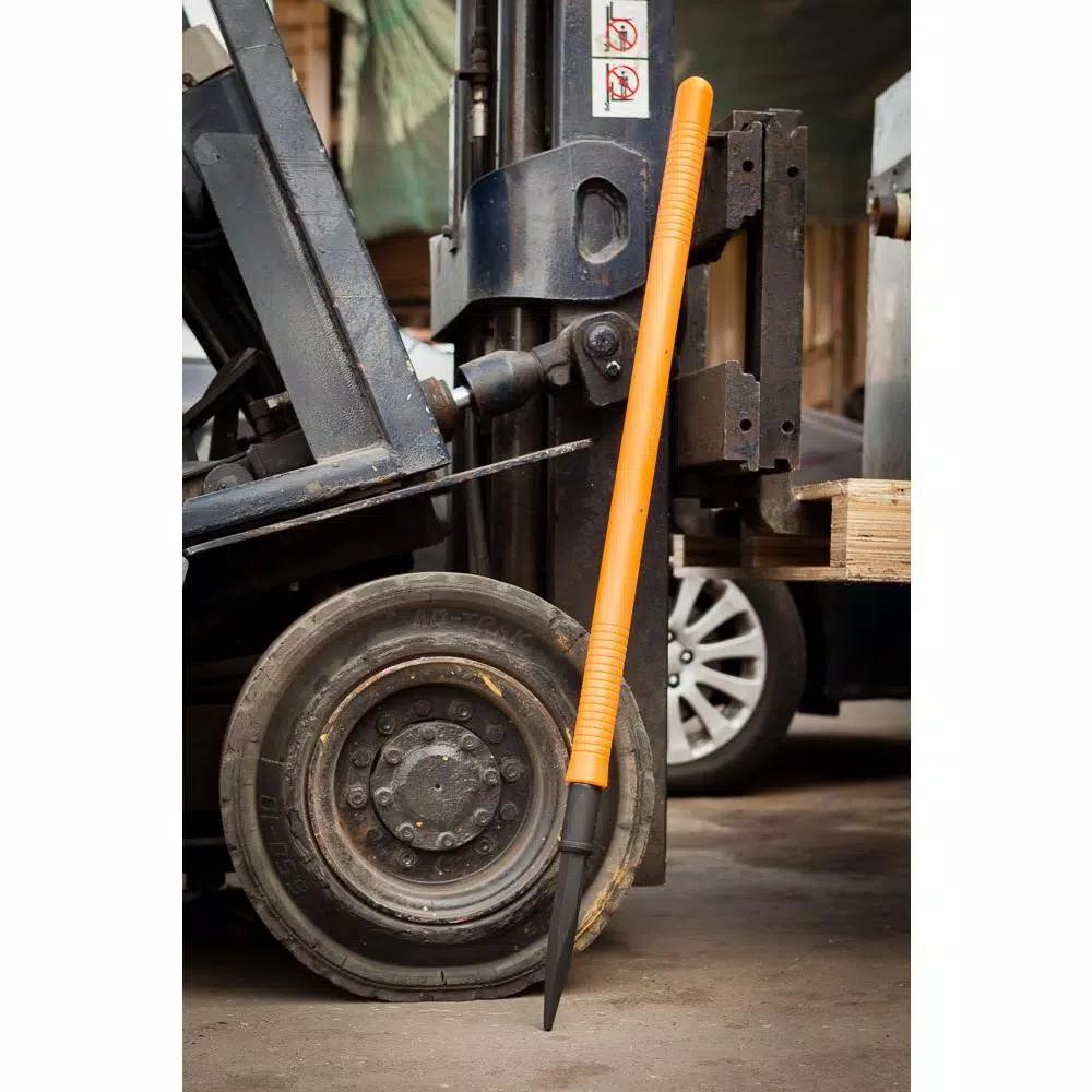 Nupla 44 in. Composite Fiberglass Non-Conductive Pry Bar with Single End and Pointed Tips