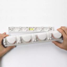 OXO Good Grips Expandable Wall-Mounted Organizer and Broom Mop Holder thumbnail 3