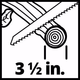 Einhell 18V PXC Cordless 6 in. Pruning Saw Kit with 3.0 Ah Battery and Fast Charger thumbnail 9