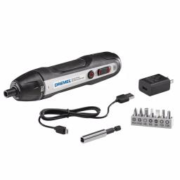 Dremel Home Solutions 4V Li-Ion Rechargeable Electric Screwdriver with 6 Power Settings thumbnail 1