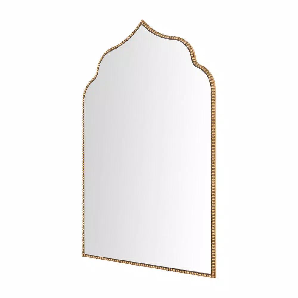 Home Decorators Collection Ornate Arched Gold Antiqued Accent Mirror
