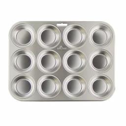 Fox Run Stainless Steel 12-Cup Muffin and Cupcake Pan thumbnail 1