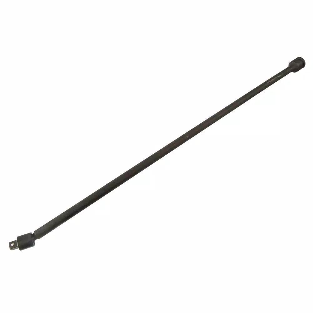 STEELMAN PRO 79994 1/2 in. Drive to 3/8 in. Pinless Swivel Impact Extension Bar, 24 in.