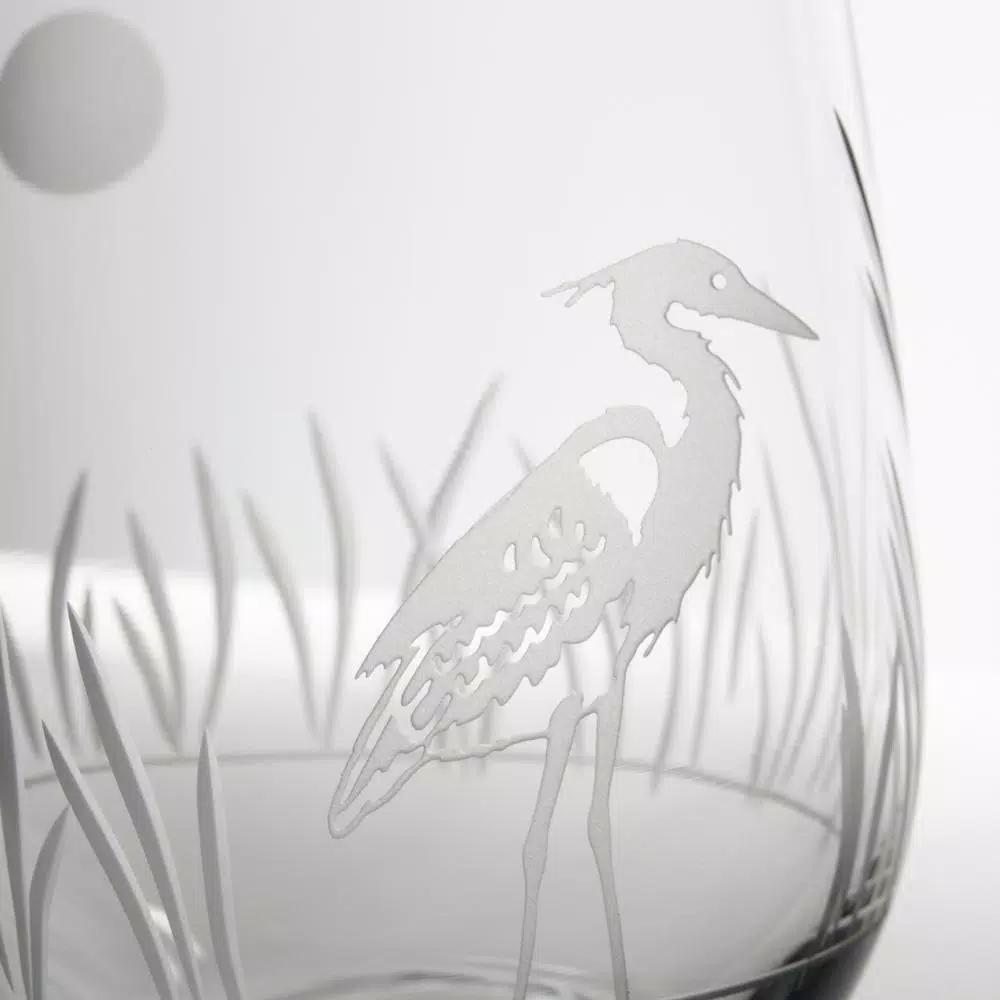 Rolf Glass Heron 16 oz. Beer Mug Set of 4